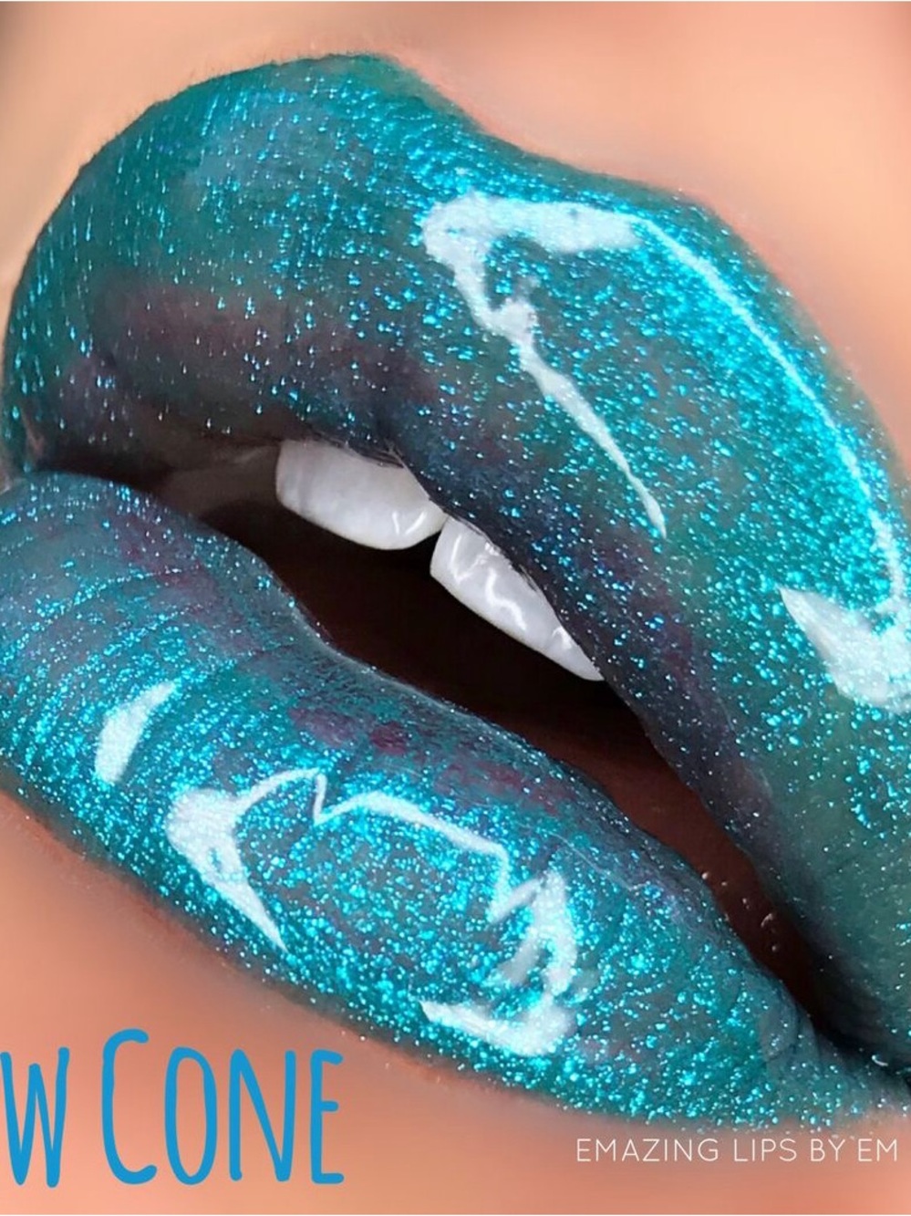 SeneGence Teal Glitter Lipstick - Shimmering Teal